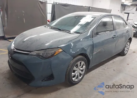 2017 Toyota Corolla Le from USA, damaged, VIN 5YFBURHE4HP730741